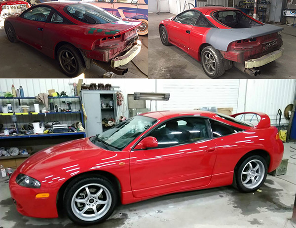 локальная покраска авто в Одессе